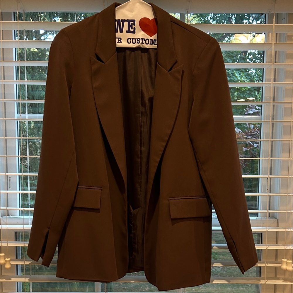 Chic Brown Women's Blazer